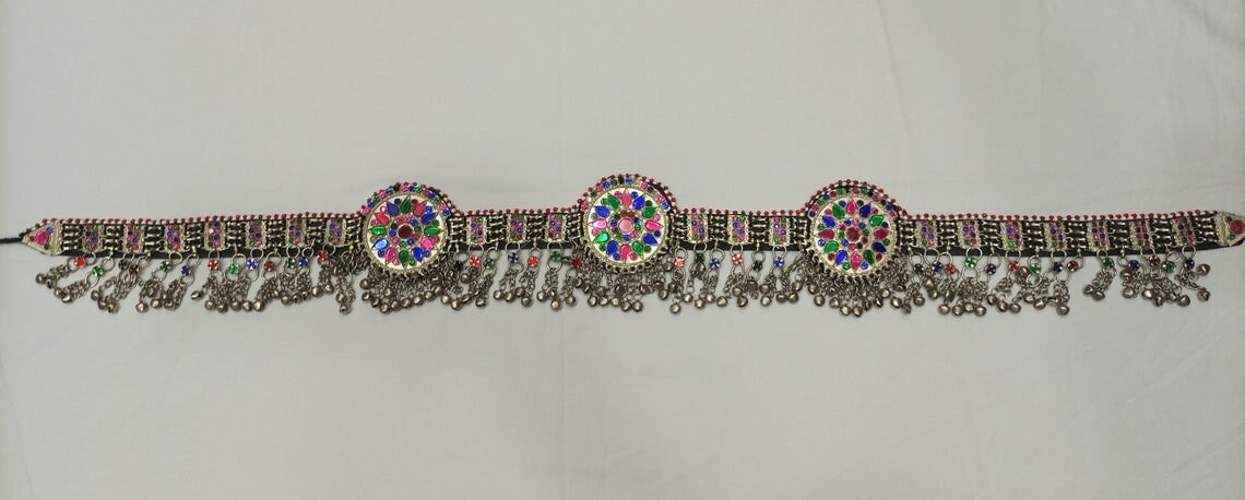 Afghani Kamar Bandh Waist Belt: Handmade Belly Chain With  display picture 2