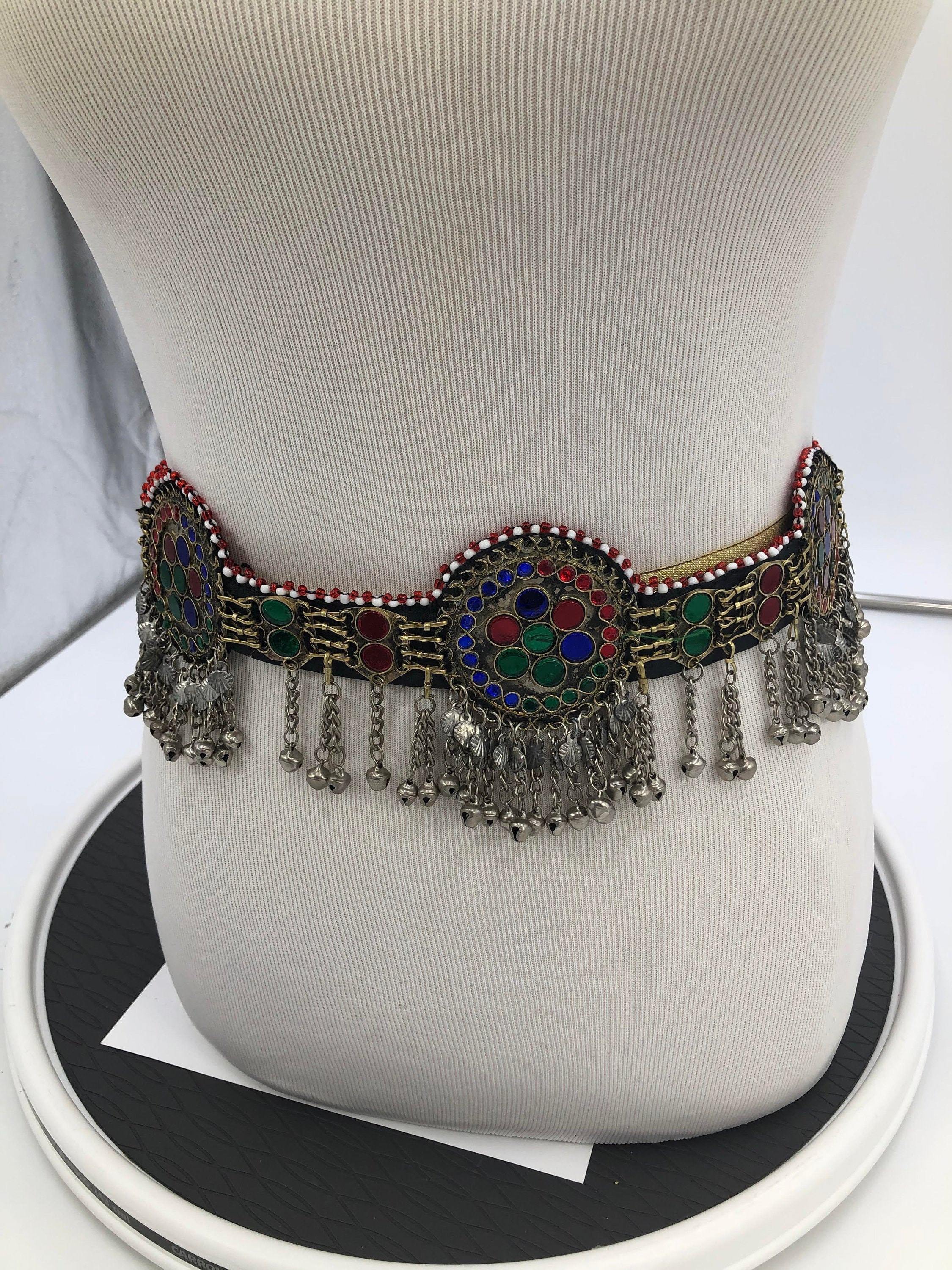 Afghani Kamar Bandh Waist Belt: Handmade Belly Chain With 