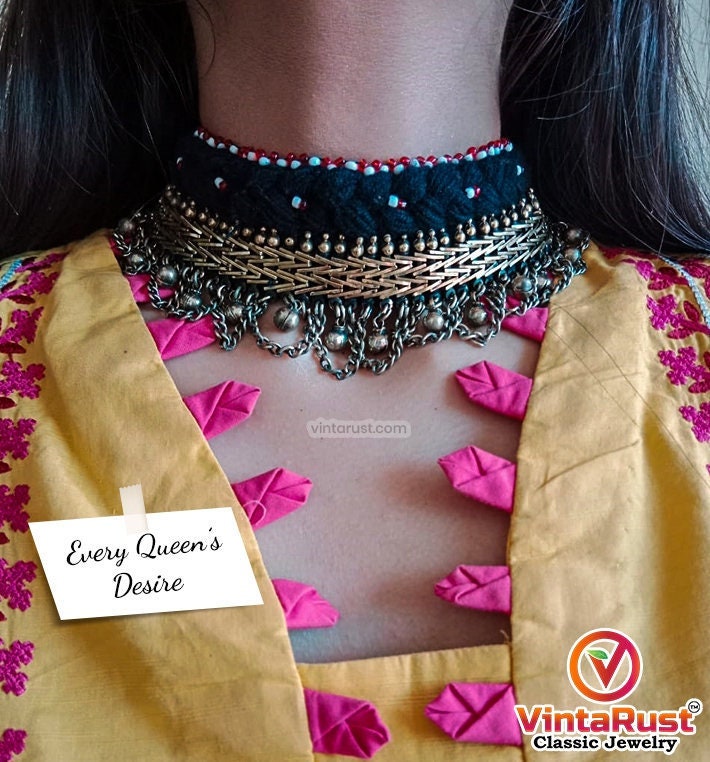 アフガニスタン　クチ　チョーカー アフガニスタン クチ チョーカー - メルカリ