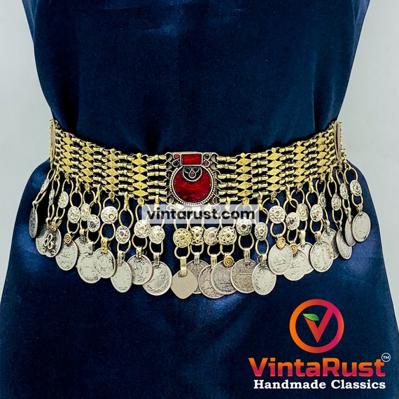 ベリーダンス トライバル ボディーチェーン アフガニスタン