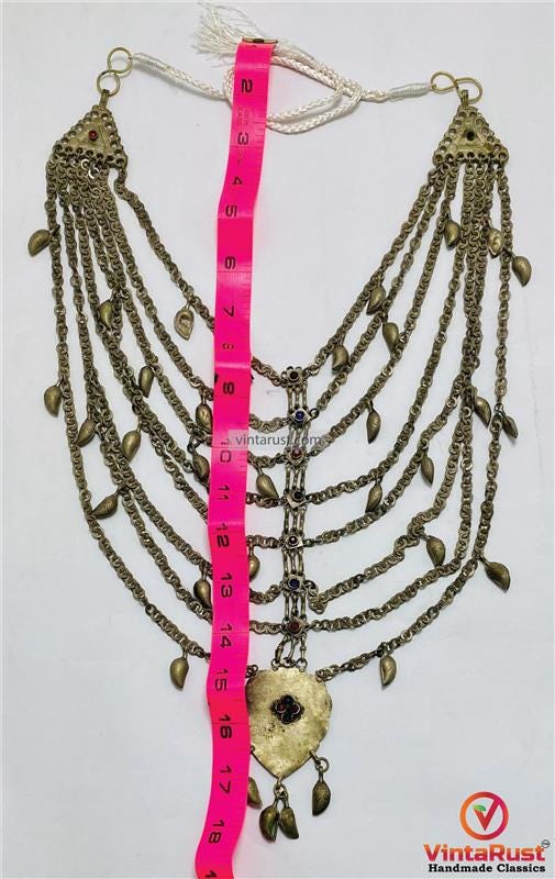 COOLSTEELANDBEYOND Collana Bavaglino Multistrato In Lega Con Zirconie Cubiche - Boemo Argento Nero, Lunghezza 43 Cm - 3
