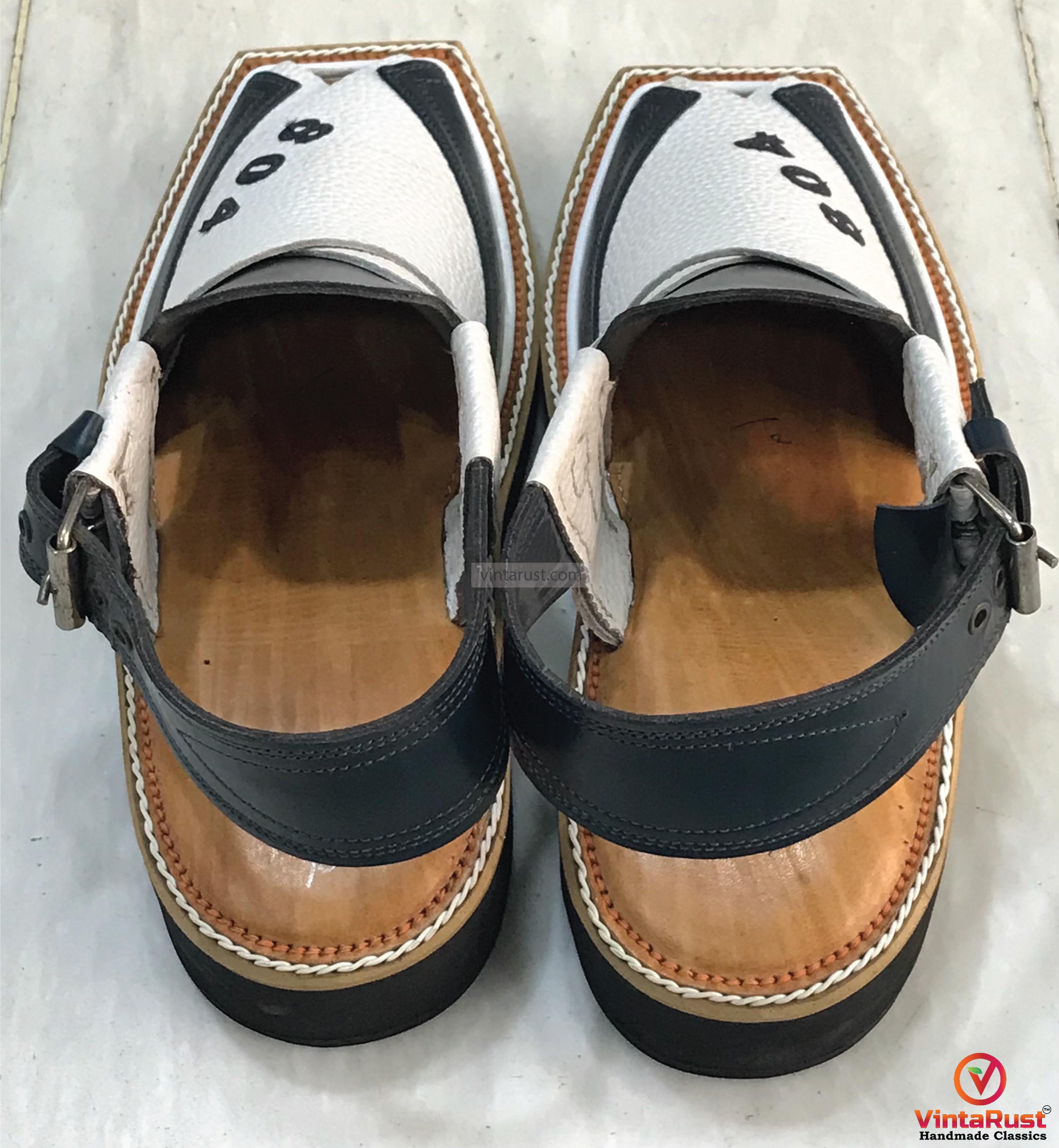 Peshawari Chappal, Handmade Special 804 Kaptaan Chappal Amazon.com: Handmade Kaptaan Chappal, Special 804 Kaptaan  main image 3