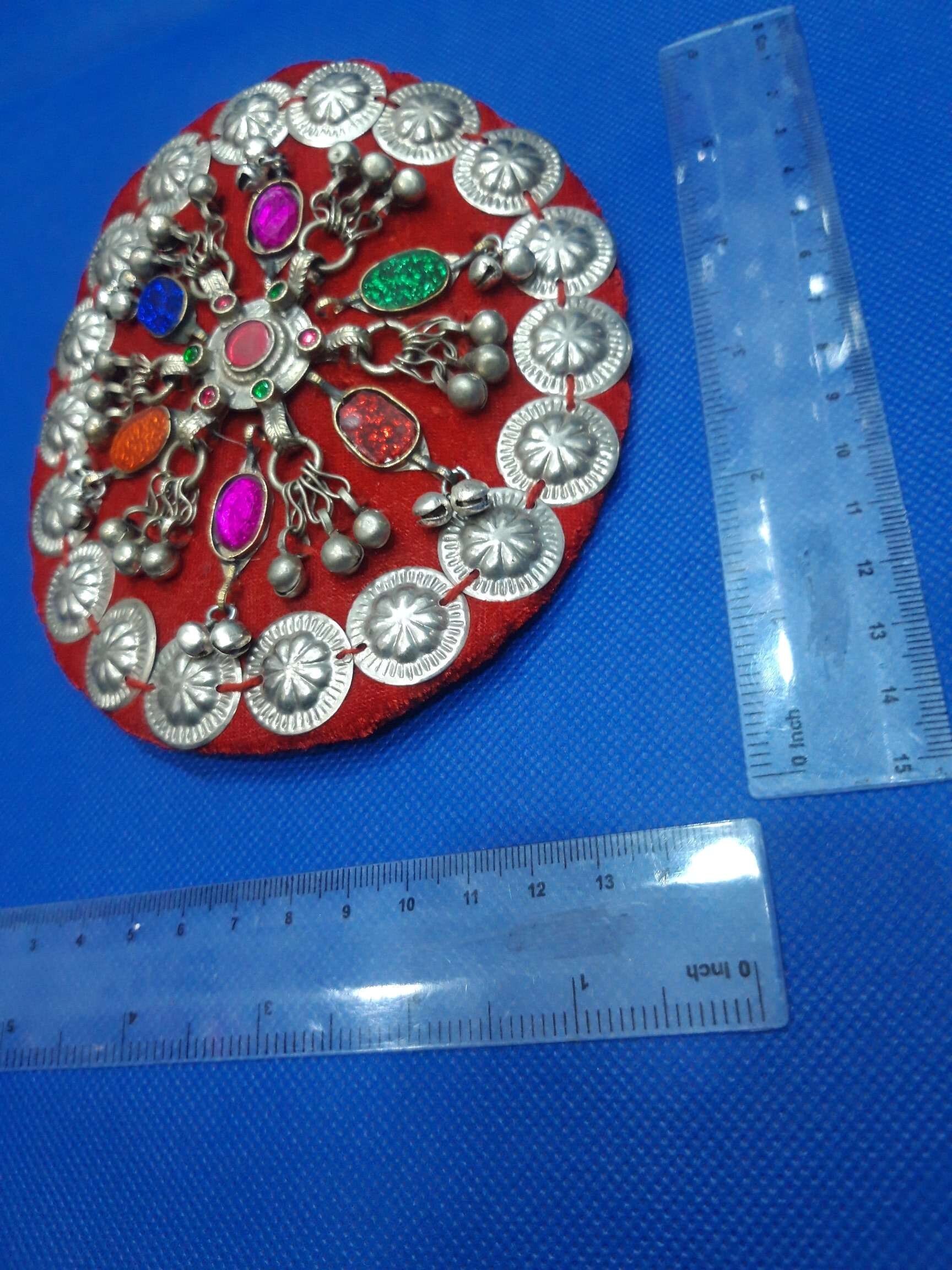 Red Ertugrul Inspired Hair Clip: Handmade Tribal Hair Pin Amazon.com : Lurrose Hair Clips Dragon Design Viking Jewelry  main image 2