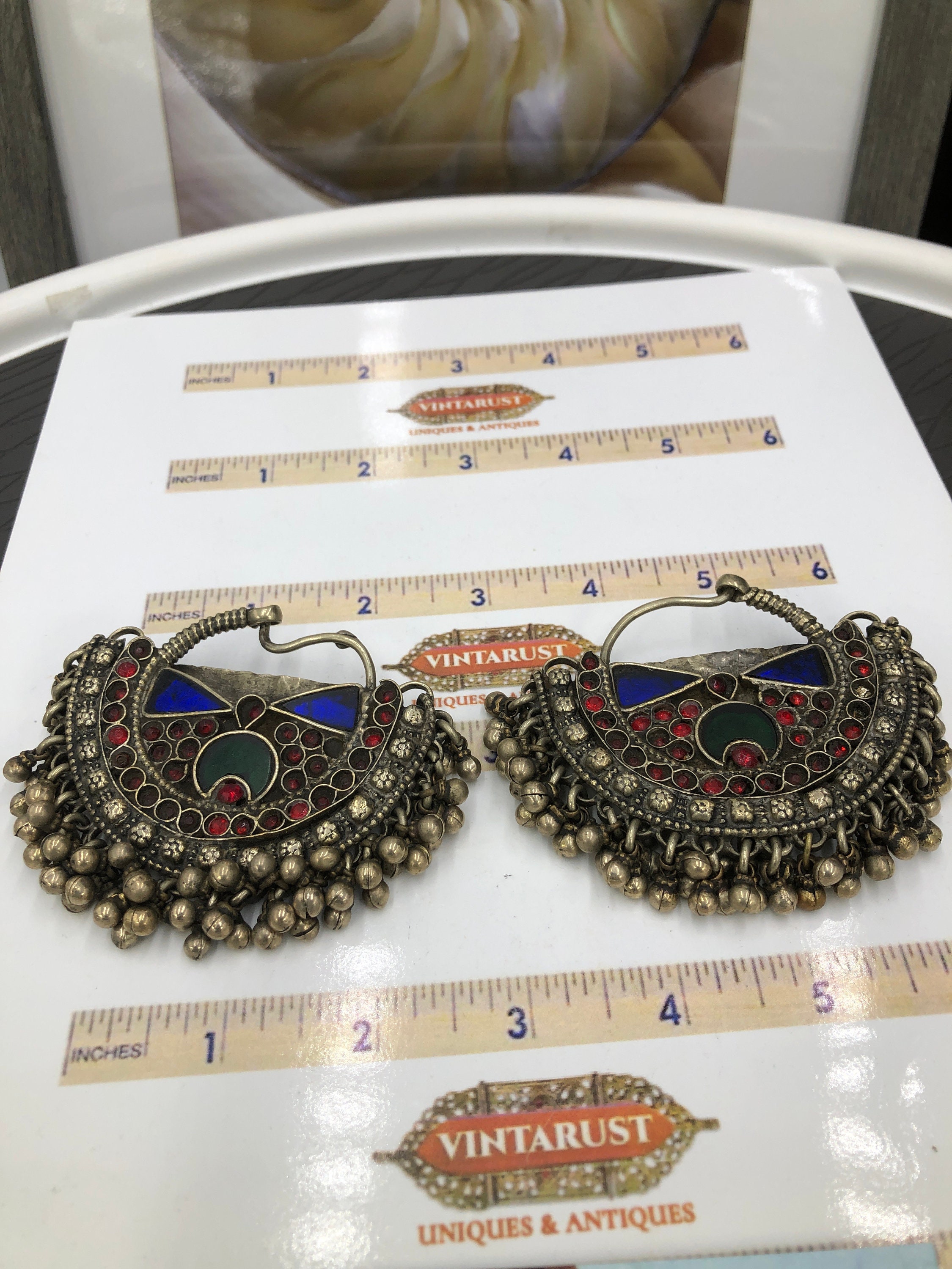 クラシックゴールドコーフルフラワーレディースイヤリングボリウッド  