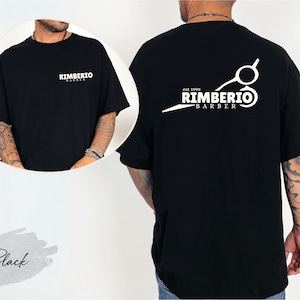 Custom Vintage Barbershop T-Shirt: Barber Gift, Hair Stylist Tee