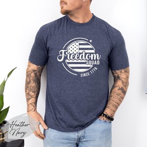 Freedom Squad 1776 Shirt: Patriotic 4th of July USA Tee