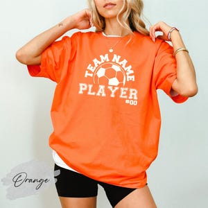 Custom Soccer Fan Shirt: Personalized Team Jersey image 4