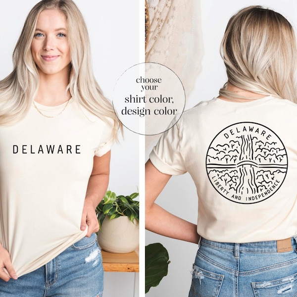 Delaware Shirt, Delaware Souvenir, Delaware Trip Shirt, The Diamond State Shirt, Delaware Vacation, Delaware Lover Gift, Delaware Travel