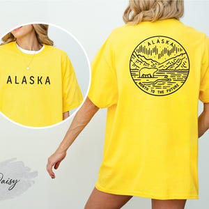 Alaska T-Shirt: Cotton Souvenir Tee - The Last Frontier