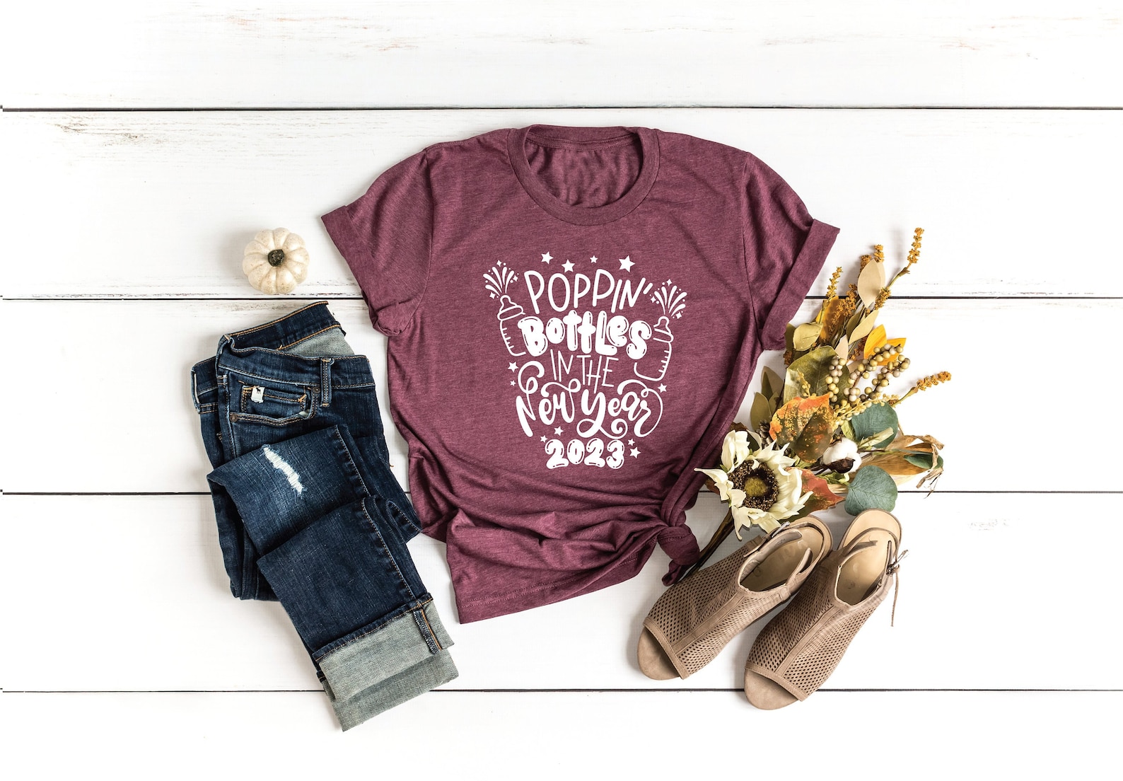 New Years Eve Pregnancy Announcement idea