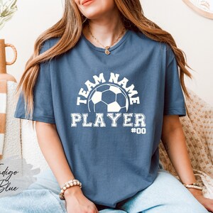 Custom Soccer Fan Shirt: Personalized Team Jersey image 3
