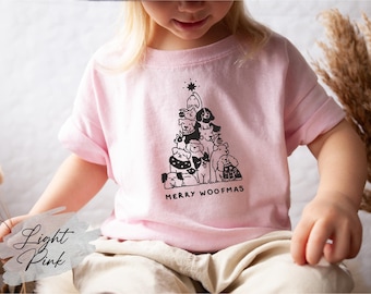 Merry Woofmas T-shirt: Funny Christmas Dog Lover Gift