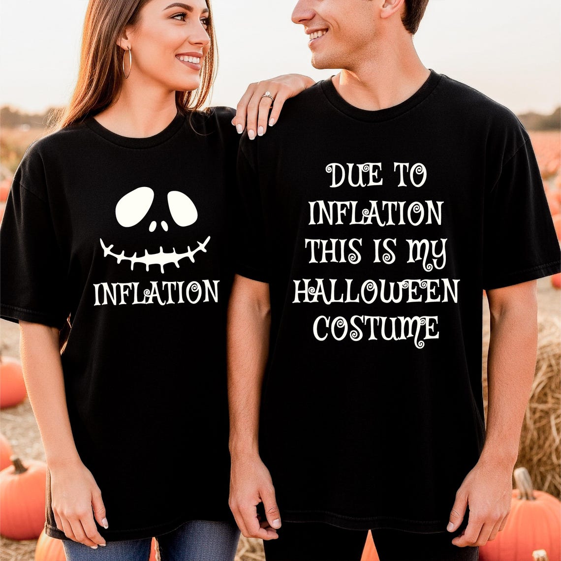 Couples Halloween T Shirtsnull