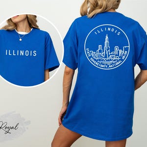 Illinois Shirt, Illinois Souvenir, Illinois Gift, Illinois Map Shirt, Illinois Lover Gift, Illinois Trip, Illinois Travel, Illinois Vacation