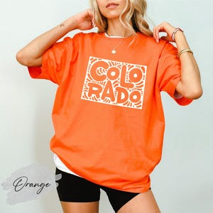 Colorado T-Shirt: Centennial State Souvenir, 100% Cotton