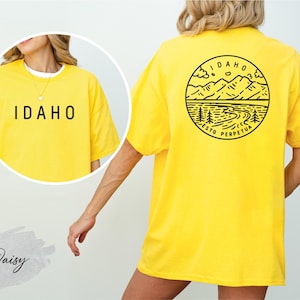 Idaho T-Shirt: Gem State Souvenir Tee - Esto Perpetua