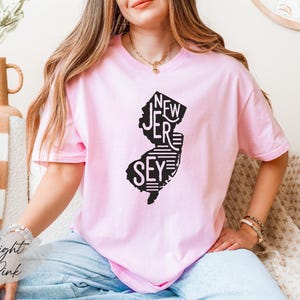 New Jersey Shirt, New Jersey Souvenir, New Jersey Gift, Gift From New Jersey, USA State Shirts, New Jersey State Lover Gift, NJ Shirt