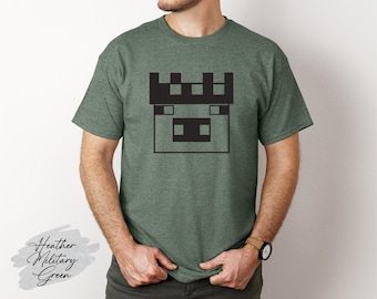 Pixelated Character Gamer Shirt