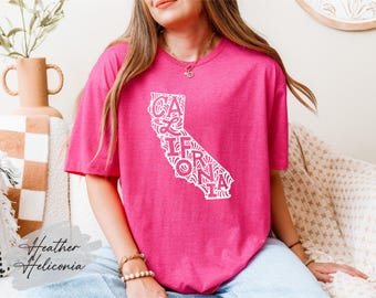 California T-Shirt: Golden State Souvenir Shirt