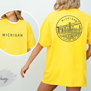 Michigan Shirt, Michigan Souvenir, Michigan Gift, Gift From Michigan, Michigan Travel, Michigan Trip, Michigan vacation, Michigan Unisex Top