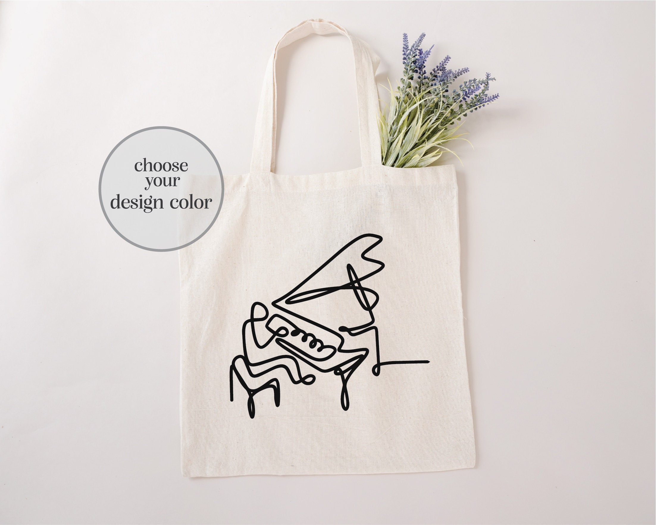 Piano Tote Bag for Sale by Feroniae