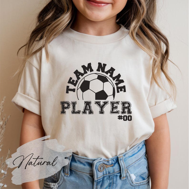 Custom Soccer Fan Shirt: Personalized Team Jersey image 5