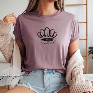 Namaste Lotus Flower Shirt - Yoga Meditation Tee