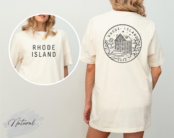 Rhode Island Souvenir Shirt: Vacation Travel Tee
