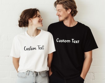 Customizable T-Shirt: Personalized Design, Event Shirt