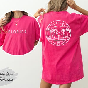 Florida Shirt, Florida Souvenir, Sunshine State, Floridan Shirt, Florida Trip, Florida Vacation, Florida Travel, Miami Shirt, Beach Shirt
