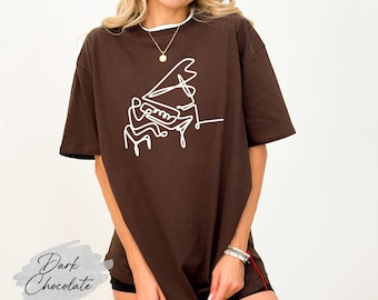 Piano Shirt, Musician Shirt, Music Literacy Matters Shirt, Pianist Shirt, Musician Gift, Music Teacher Shirt, Cool Piano Tee, Piano Student