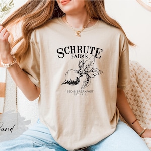 Schrute Farms Shirt, Dwight Office Shirt, Dwight Schrute, Office T Shirt, Schrute Farms Bed & Breakfast Est 1812, Funny Dwight Tee, Office