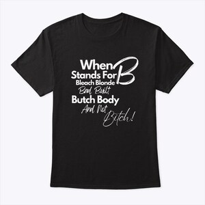 Bleach Blonde Bad Built Botched Body&#39; Camicia, Felpa Crockett Clapback Bleach Blonde Bad Built Butch Body Felpa con cappuccio e T-shirt