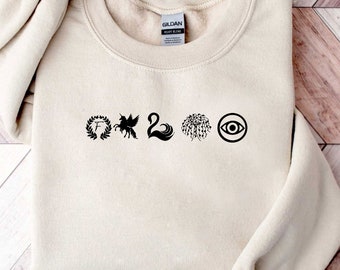 Keeper Of The Lost Cities Symbols Camiseta Sudadera con capucha, Foxfire Academy Shirt, Kotlc Shirt, Shannon Messenger, Bookish Shirt, Fan Gift