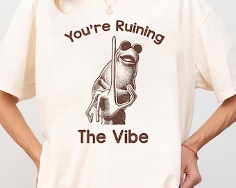 Marcus de worm-shirt, je verpest de sfeer Marcus de worm-meme, Marcus de worm-merchandise, grappige meme-shirts, Brain Rot-shirts