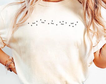 Hoa Hoa Hoa Comfort Colors T-shirt, Cozy Season Shirt, Book Lover Tee, Forks T-shirt, Funny Shirt, Inspired Tee, Gift For Her, Twilight Tee