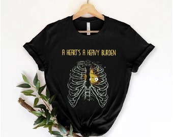 A heart's A Heavy Burden T-shirt Sweatshirt Hoodie, Sophie Hatter Quote, Miyazaki sweatshirt, Anime sweatshirt, Howls Castle Shirt