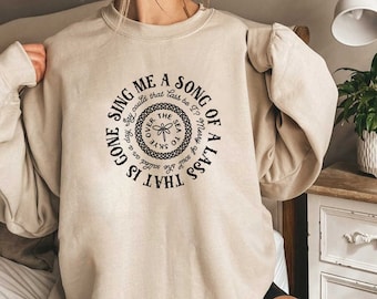 Sing Me A Song of A Lass That Is Gone Shirt,Jamie Fraser Outlander Novel Shirt,Outlander Book Series,Unisex sweatshirt