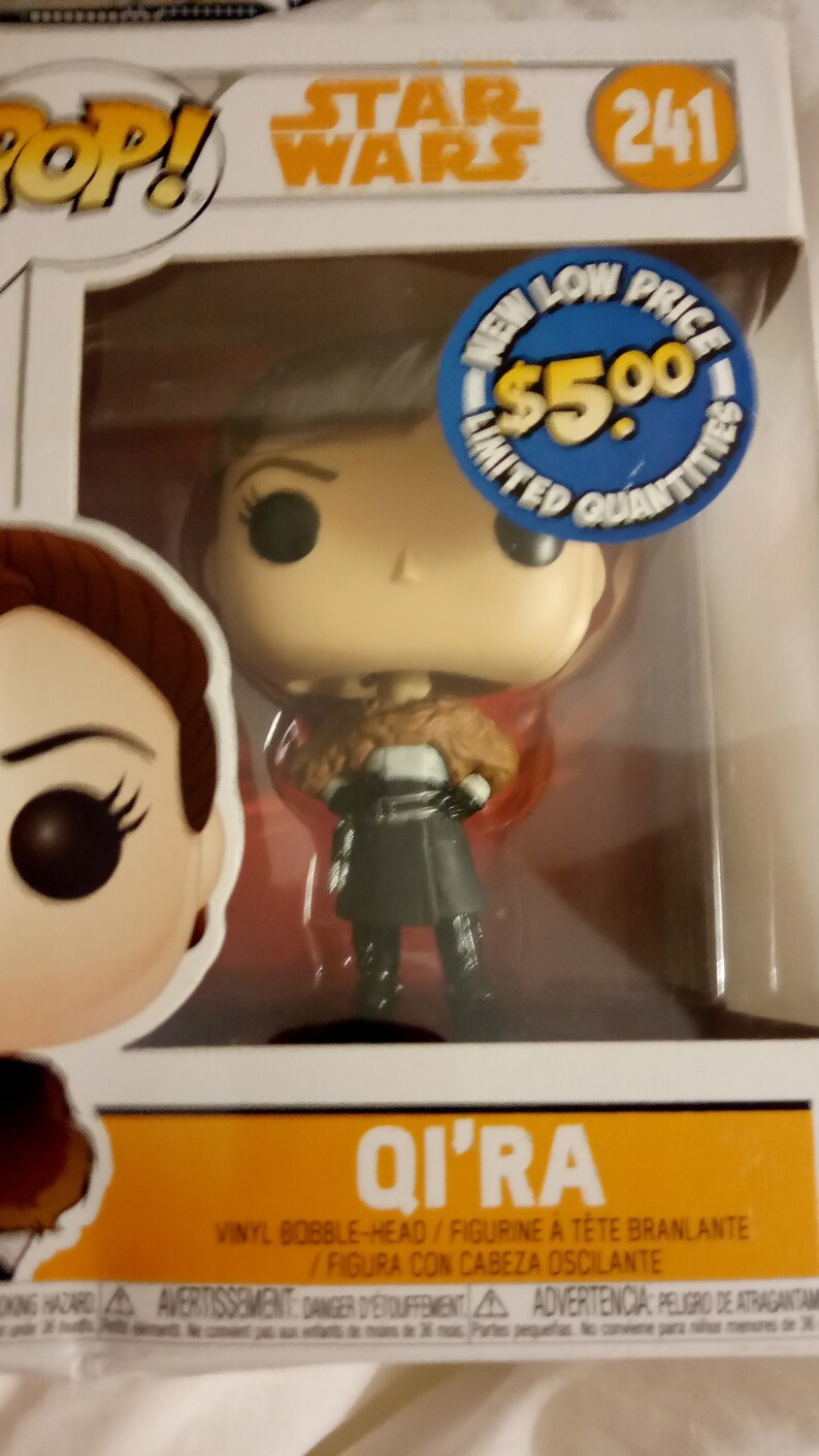 Qi/'ra from Star Wars New In box. Funko Pop