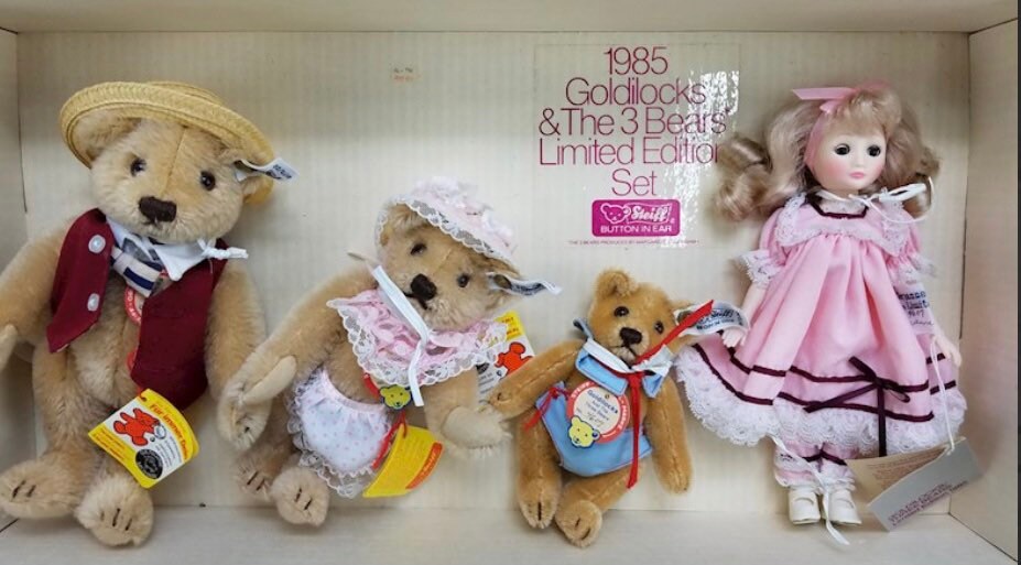 フラワーオブライフ 【アメリカ限定】1985年 テディベア\u0026ドール