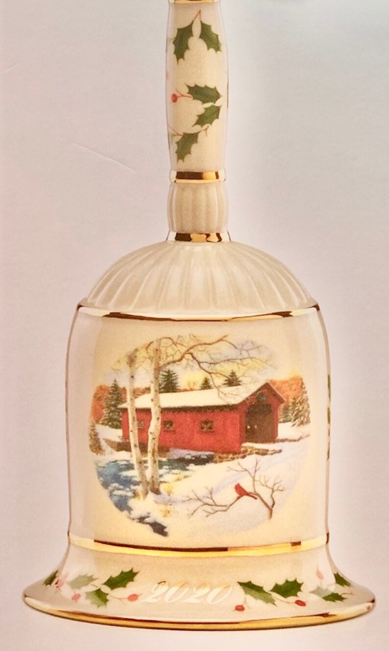 New in Box Lenox Holiday Decorative Bell Etsy