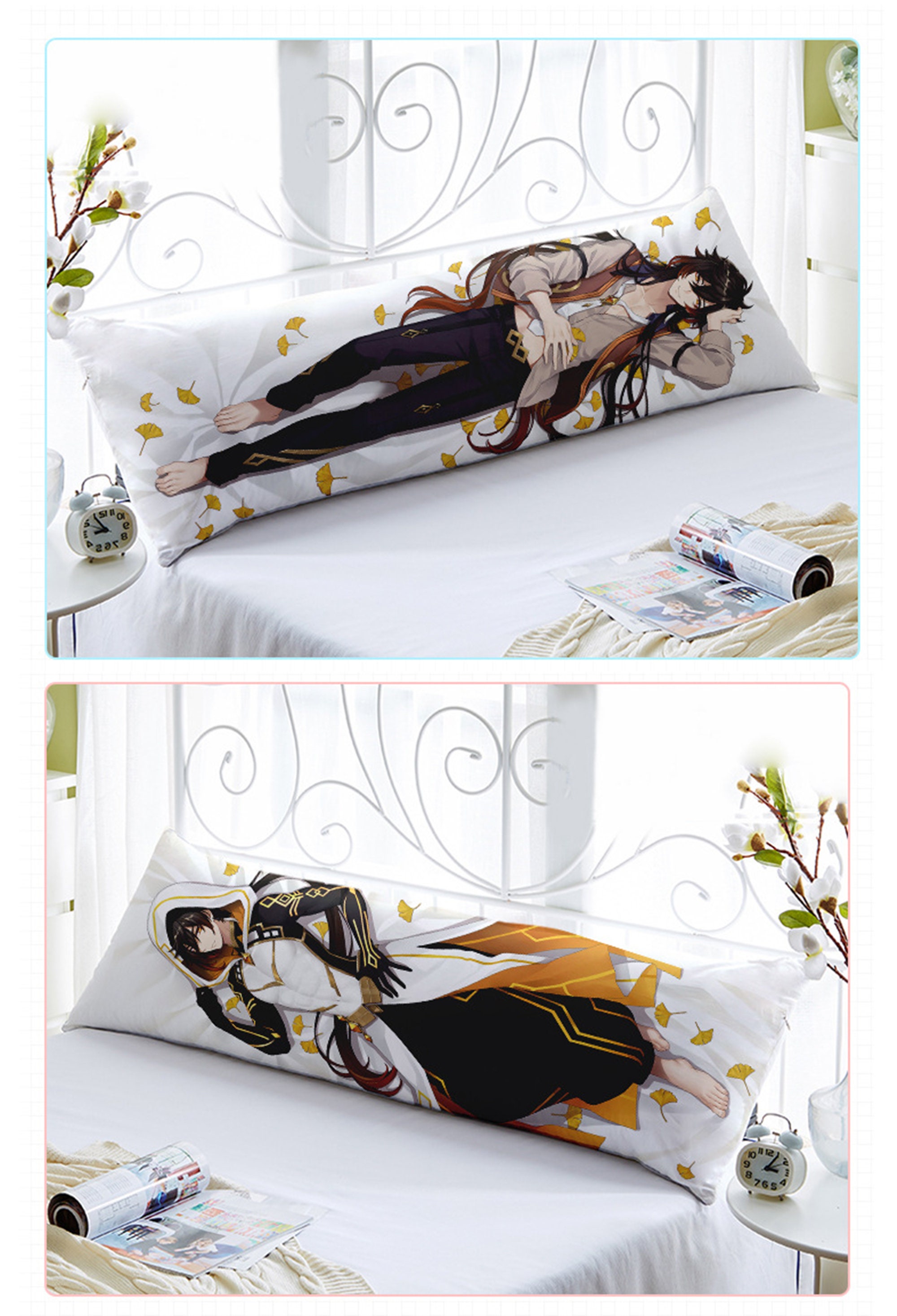 Genshin Impact-zhongli-dakimakura Anime Hugging Body Pillow - Etsy Hong ...