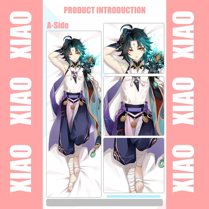 Genshin Impactxiaodakimakura Anime Hugging Body Pillow Cover Etsy