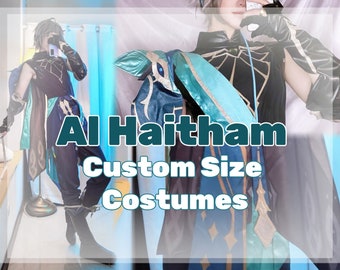 Al Haitham Genshin Impact Cosplay Costume, Custom Size Cosplay Costume,Comic Con,Halloween,Free Shipping