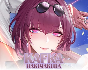 Honkai Star Rail-KAFKA-Dakimakura Anime Hugging Körper Kissenbezug Fall, Special Edition Geschenk
