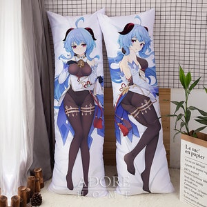 Ganyu-dakimakura Genshin Impact Body Pillow Cover Casegift - Etsy