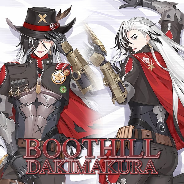 Honkai Star Rail-Boothill-Dakimakura Anime Hugging Body Pillow Cover Case,Pillow Cover Gift