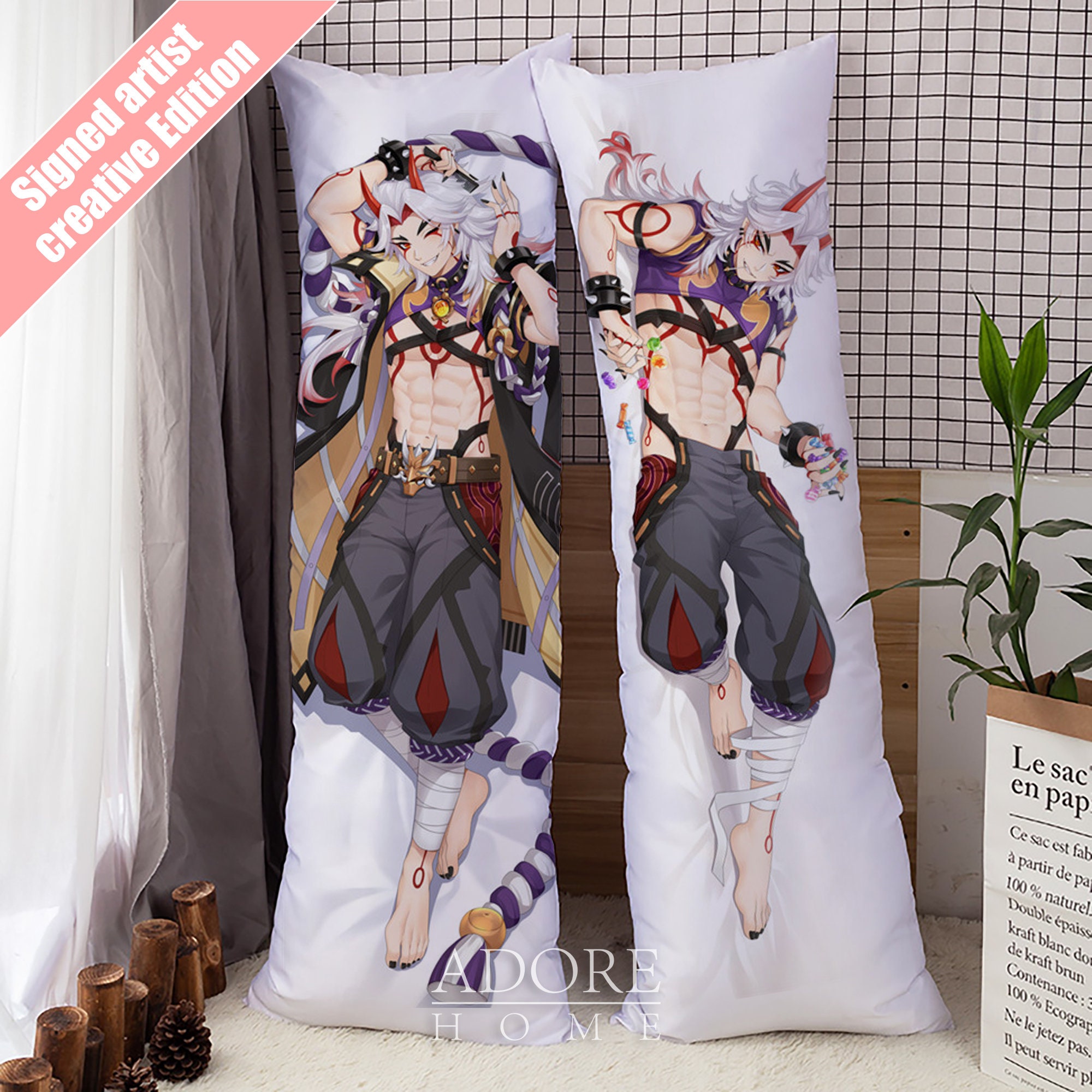 Demon Slayer Kimetsu No Yaiba Kochou Shinobu Body Pillow Case Inserts