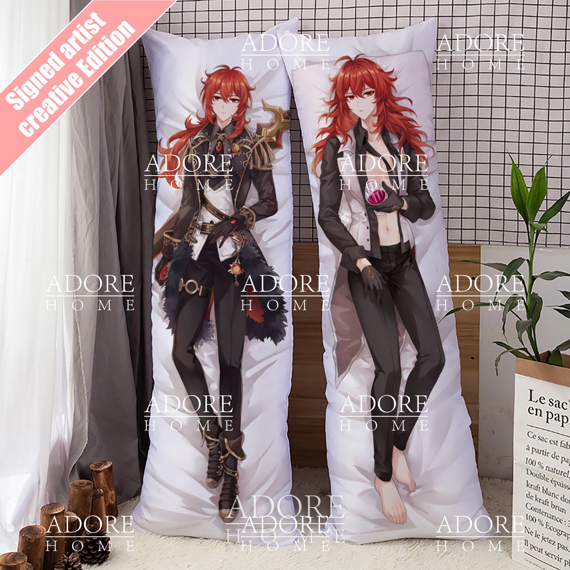 Catnip Dakimakura Anime Body Pillow for Cats Handmade - Etsy New Zealand