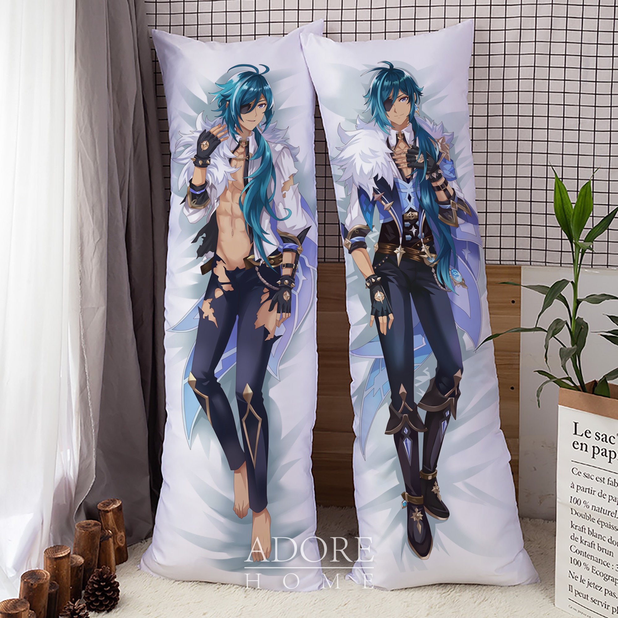 Genshin Impact Kaeya Body Pillow Cover/kaeya Dakimakura Etsy